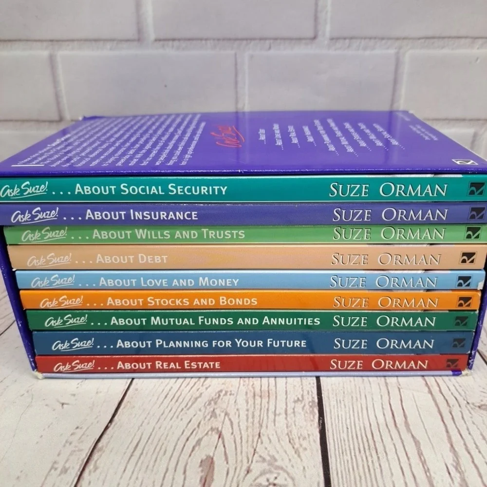 The Ask Suze Orman Financial Library  Boxed Set 9 Paperback Books Finance 2004